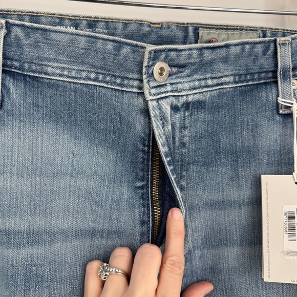 AG Adriano Goldschmied Dylan Jeans Size 40x34 Talavera Wash Slim Straight Denim - Picture 6 of 13